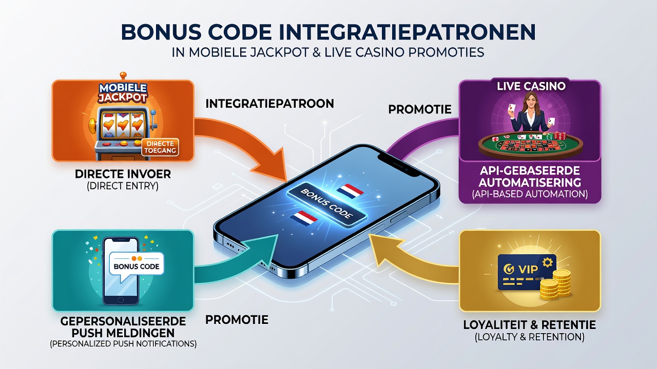 Live casino bonus code patronen in mobiele Nederlandse promoties