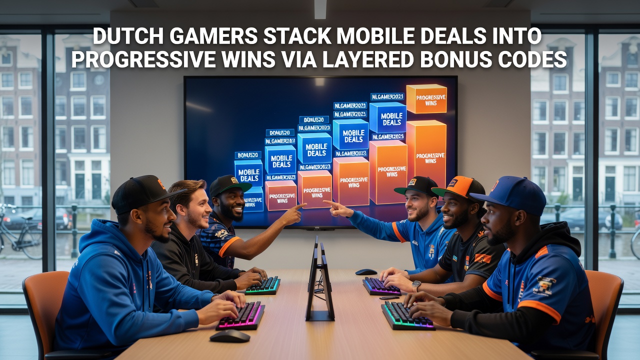 Nederlandse spelers activeren gelaagde bonus codes op mobiele slots om progressieve winsten op te bouwen