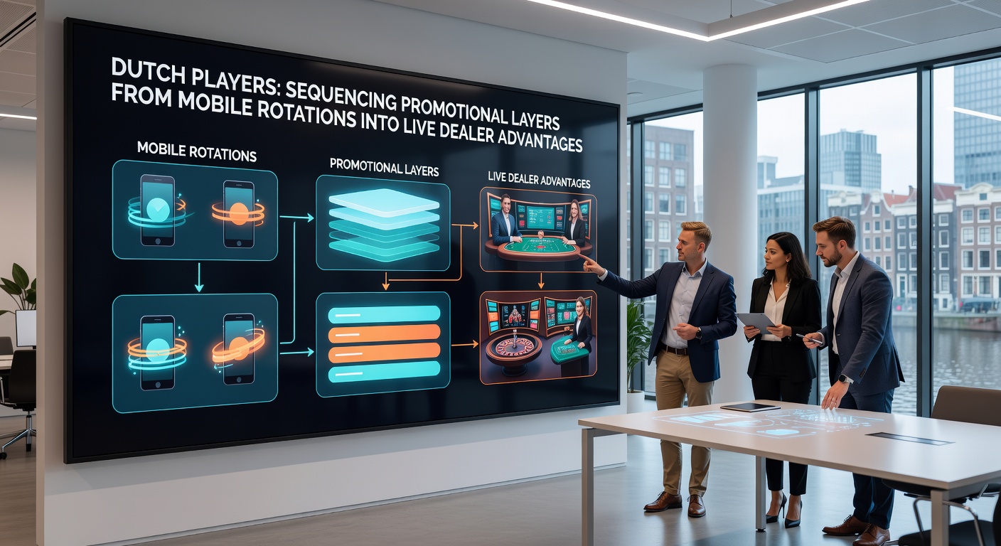 Nederlandse spelers navigeren mobiele promoties en live dealer overgangen in online casino's