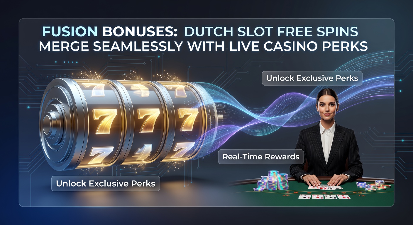 Voorbeeld van een fusiebonus-interface op een Nederlands casino-platform, met spins die overvloeien in live roulette-credits