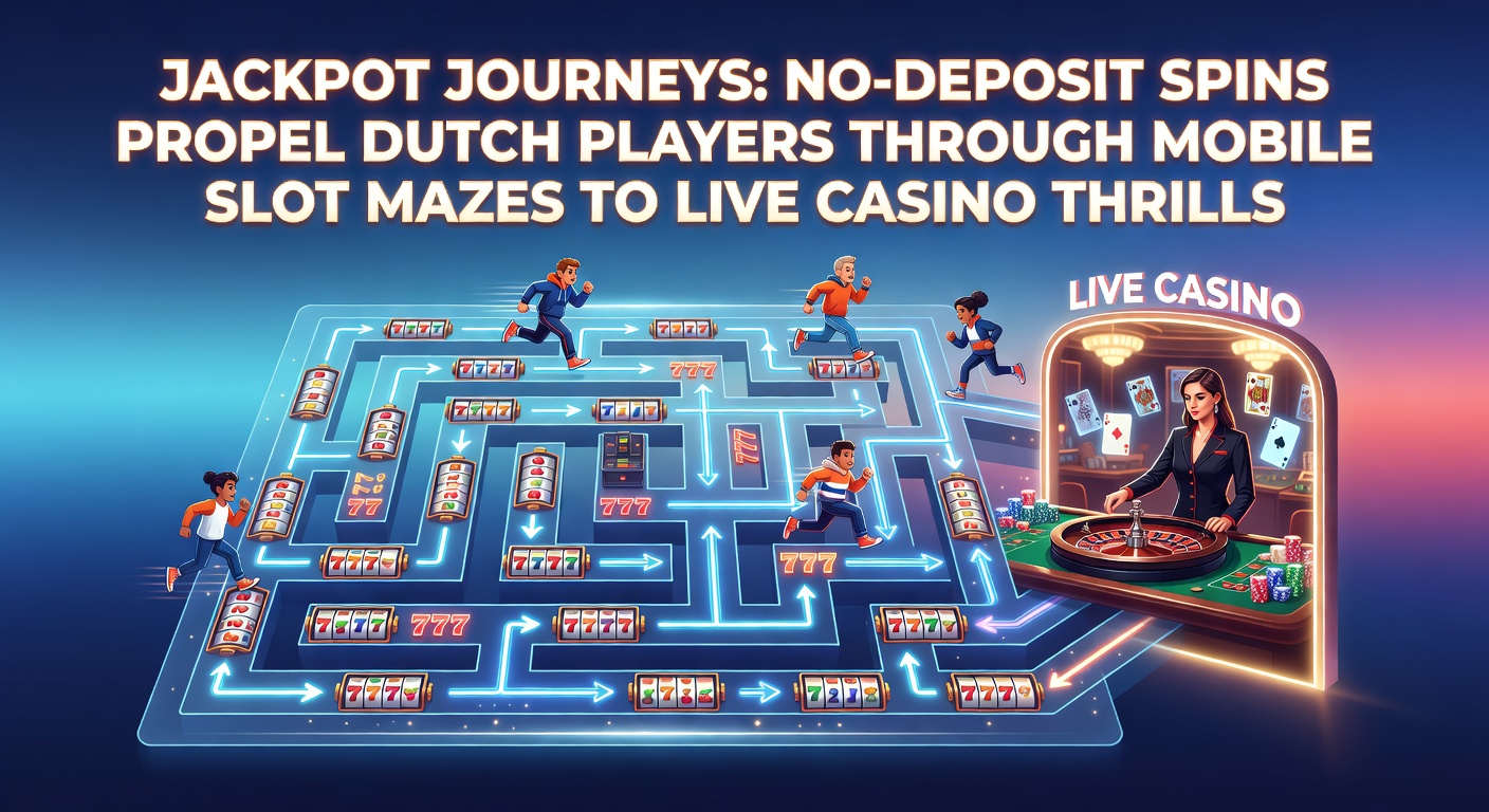 Nederlandse speler geniet van mobiele slots met no-deposit spins, leidend tot jackpot momenten en live casino actie