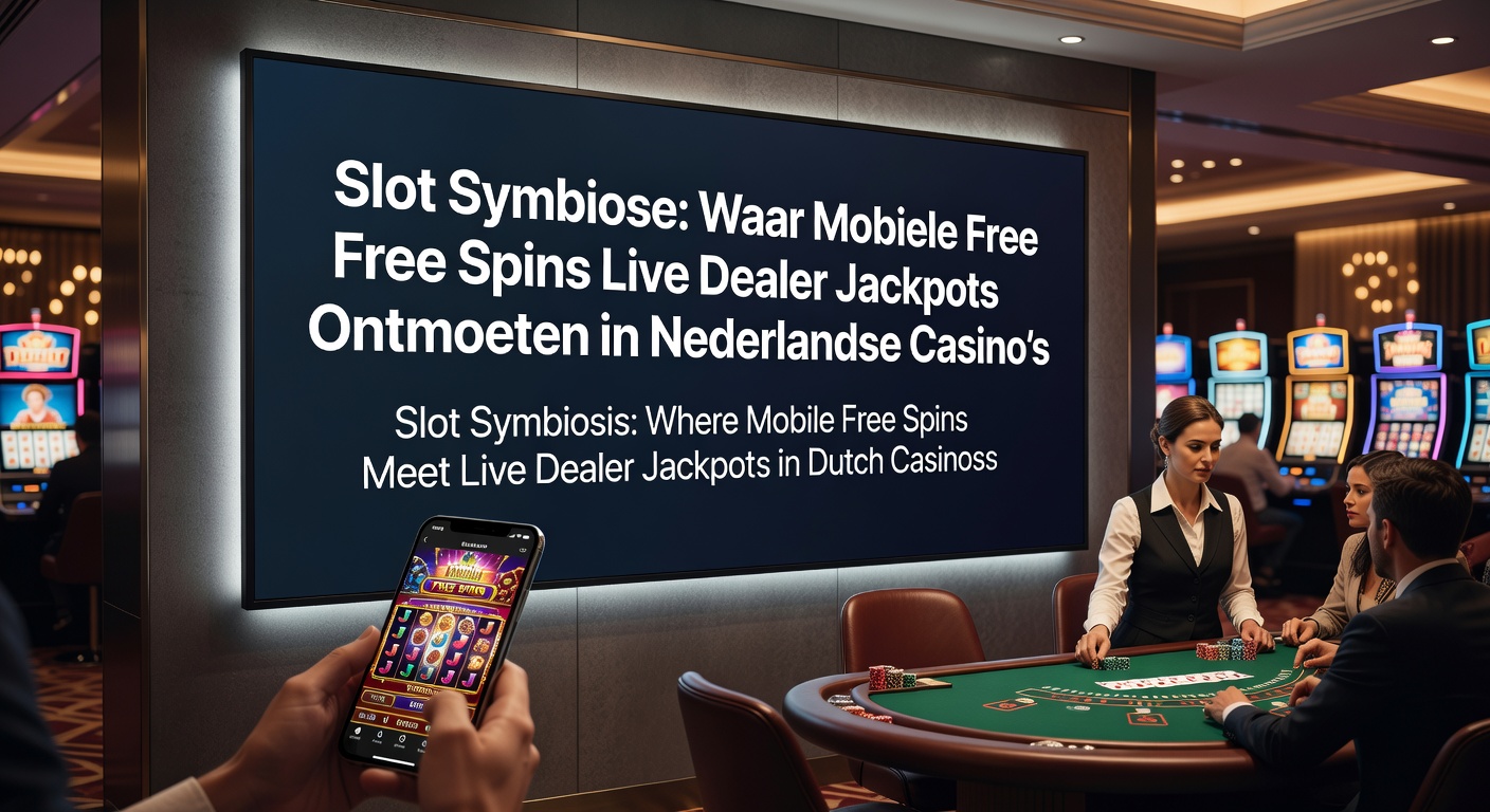 Schermafbeelding van een mobiele gokkast met overlappende live dealer jackpot-elementen in een Nederlands casino-thema